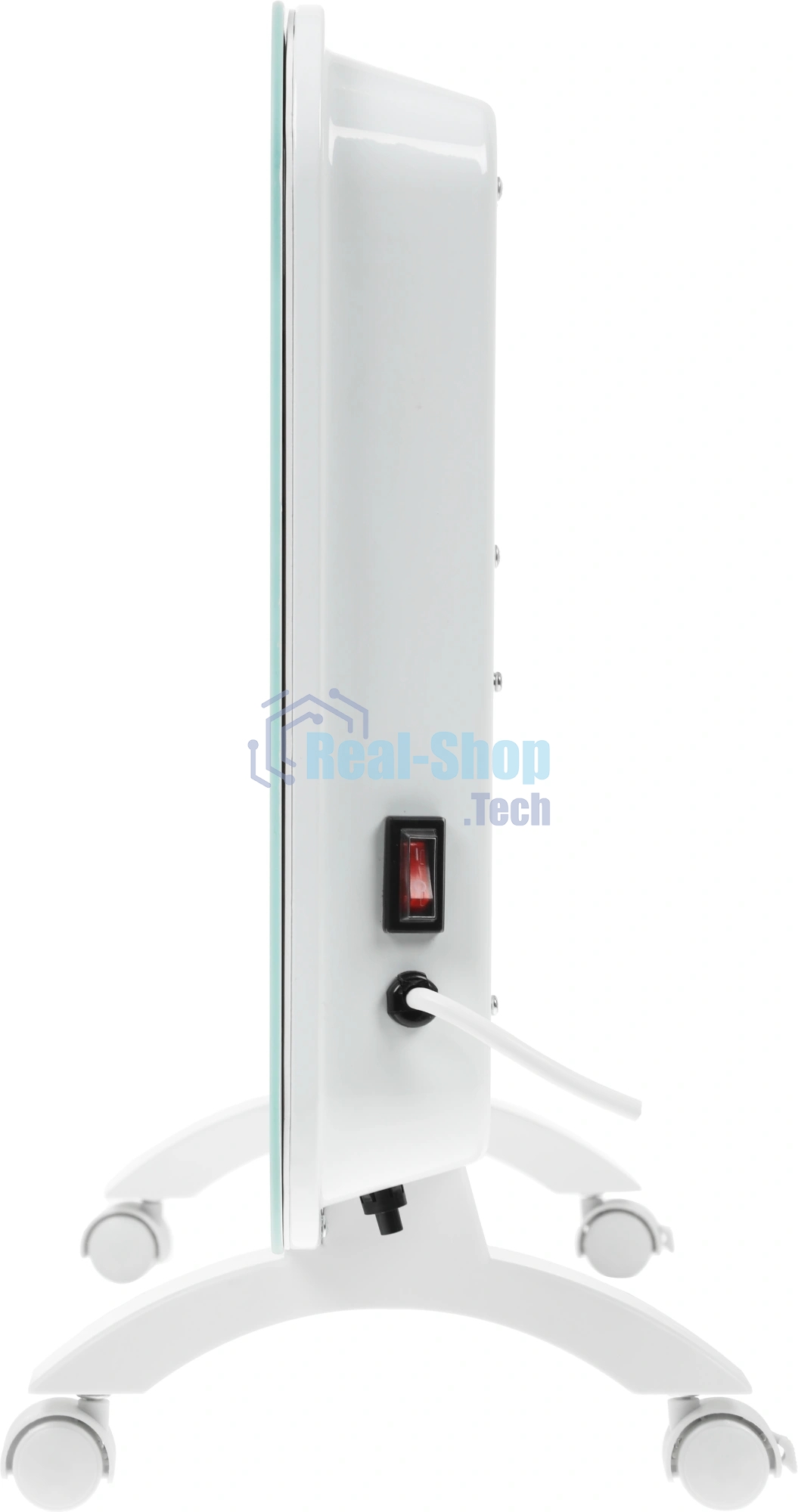 Конвектор электрический Neoclima AURA-2000W белый, 2000 Вт, 25 м2, электронный термостат, Wi-Fi