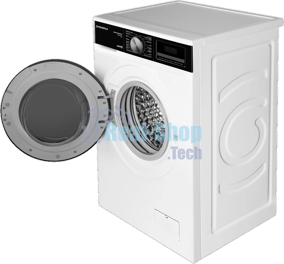 Стиральная машина Maunfeld MFWM128ISTWH054 белый, загрузка фронтальная 8 кг, 1200 об/мин, класс A+++