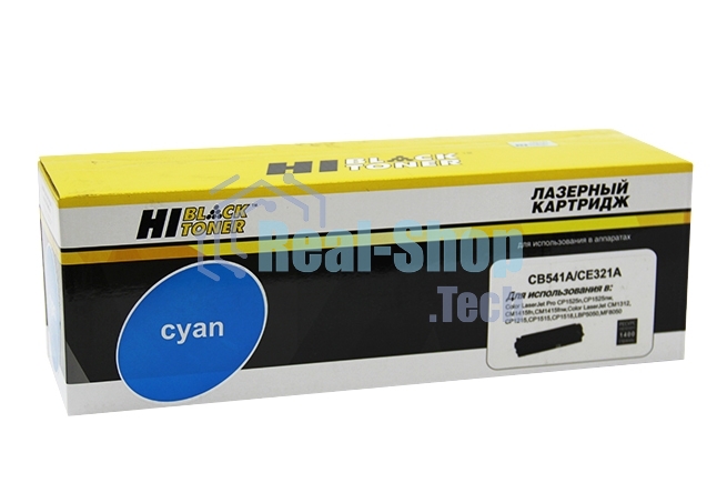 Картридж HP CLJ CM1300/CM1312/CP1210/CP1525/CM1415 (Hi-Black) CB541A/CE321A, C, 1,4K     