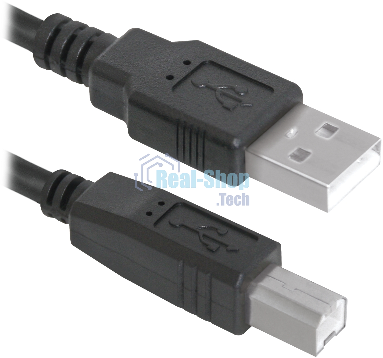Кабель Defender USB04-06p.bagКабель USB 2.0 для соед. 1.8м AM/BM, пакет