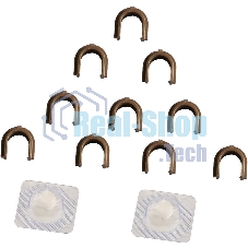 Комплект бушингов CET CET6375R (RM1-6319-Bushing) для HP LJ Enterprise P3015/M521/M525 резинового вала (упак.:2шт)