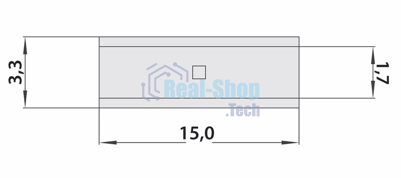 Соединительная гильза L-15 мм 0.5-1.5 мм² (ГМЛ (DIN) 1,5) Rexant