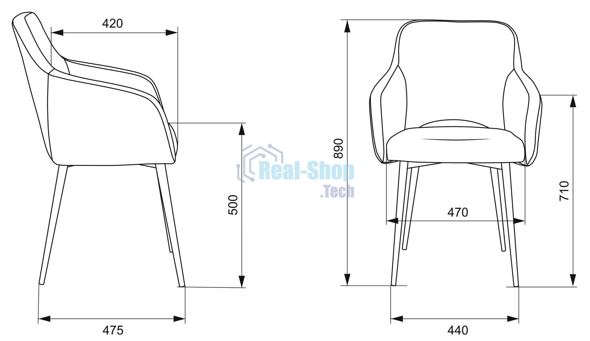Кресло офисное Бюрократ CH-380F янтарный Italia 9, на ножках, металл черный