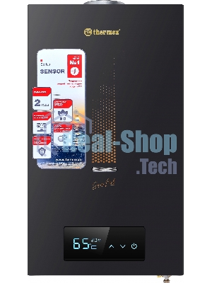Водонагреватель проточный Thermex S 20 MD Art черный