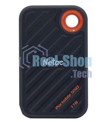 Внешний SSD Netac ZX20, 1TB, USB 3.2 Gen 2x2 Type-C, R/W 2000/1800, черный