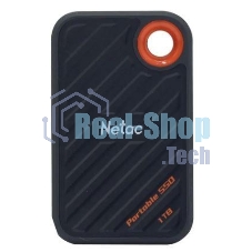 Внешний SSD Netac ZX20, 1TB, USB 3.2 Gen 2x2 Type-C, R/W 2000/1800, черный