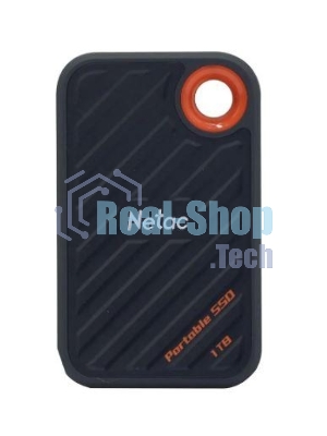 Внешний SSD Netac ZX20, 1TB, USB 3.2 Gen 2x2 Type-C, R/W 2000/1800, черный