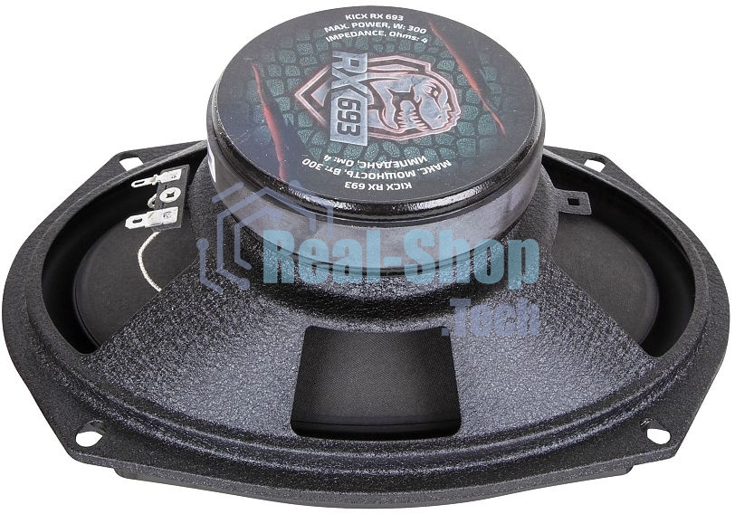 Колонки автомобильные Kicx RX 693 4Ом 15x23см (6x9дюйм) (ком.:2кол.) коаксиальные трехполосные