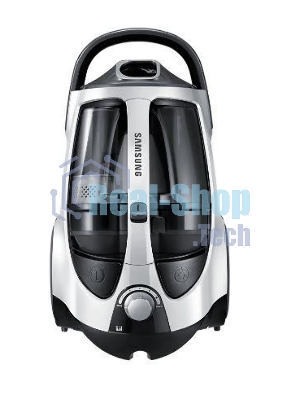 Пылесос Samsung VCC8835V37 белый/черный, 430/2200 Вт, уборка сухая, пылесборник контейнер 2 л