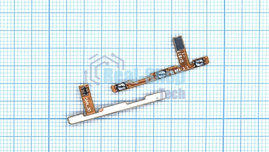 Шлейф кнопки включения и кнопок громкости для Nokia 3.1