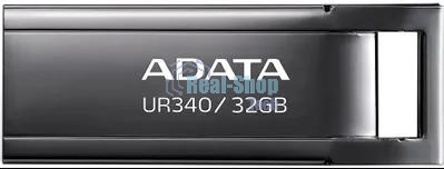 Флешка USB ADATA UR340 (AROY-UR340-32GbK), 32Gb, USB 3.2, R/W 100/30, черный