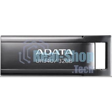 Флешка USB ADATA UR340 (AROY-UR340-32GbK), 32Gb, USB 3.2, R/W 100/30, черный