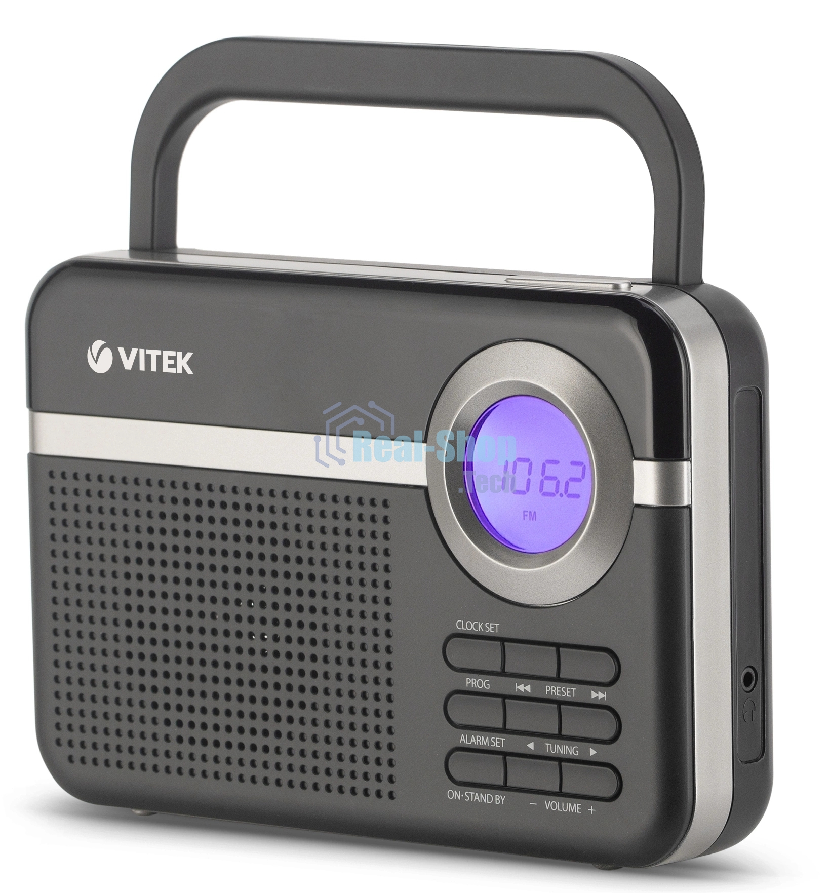 Радиоприемник Vitek VT-3592 (BK) Тип батареек UM-2/С. Выходная мощность 1 вт.