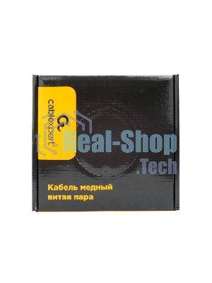 Кабель Cablexpert UPC-5051E-4-CU/100, UTP indoor 4x2x0.51, медный, кат.5e, однож., 100м, box, серый
