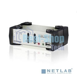Переключатель ATEN CS1732B(-A7-G) переключатель 2 Port USB2.0 KVMP Switch with OSD