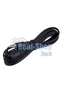 Кабель-удлинитель аудио Cablexpert CCA-423-2M-N, Jack 3.5(M)/Jack 3.5(F), 2м, черный, пакет