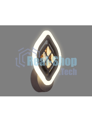 Светильник Ambrella light FA278 CF/TI кофе/янтарь 12W 240*170*60