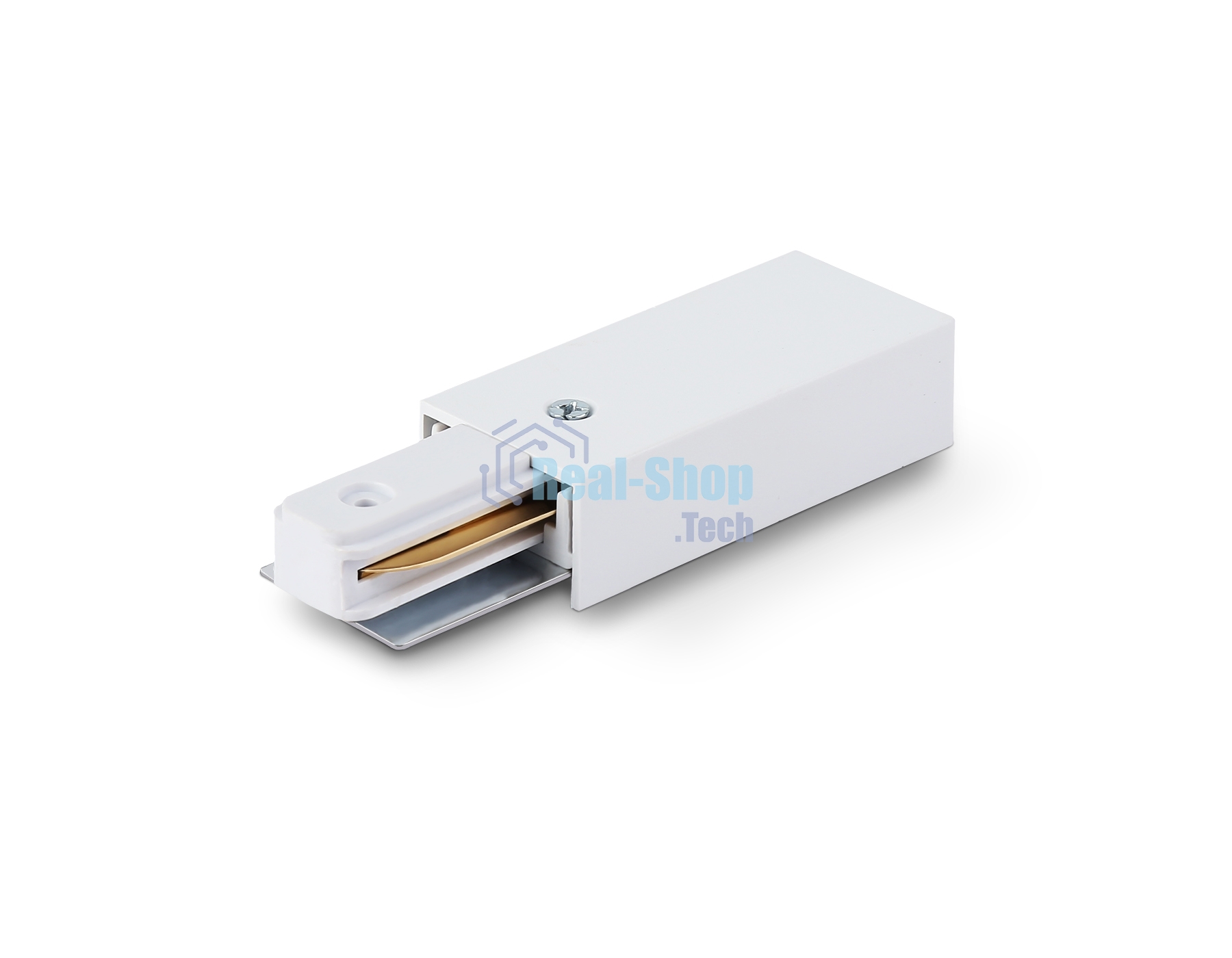 Ввод питания для накладного шинопровода GL7151 WH белый ввод питания IP20 Standard 220V NEW 108*35*20