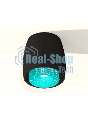 Светильник Ambrella Light XS1142023 SBK/BL черный песок/голубой MR16 GU5.3 (C1142, N7194)