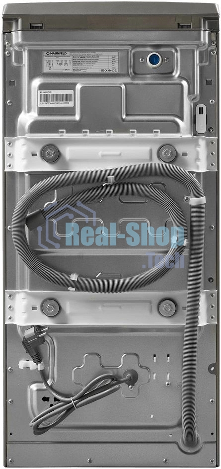 Стиральная машина Maunfeld SILVER MFWM127ISSL серебристый, загрузка вертикальная 7 кг, 1200 об/мин., класс: А+++