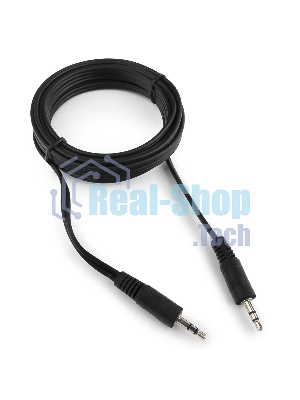 Кабель аудио Cablexpert CCA-404-3M, Jack3.5 - Jack3.5, 3м