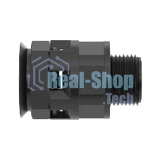 Переходник труба-коробка DN 17мм М20х1.5 полиамид черный IP66 DKC PAM17M20N
