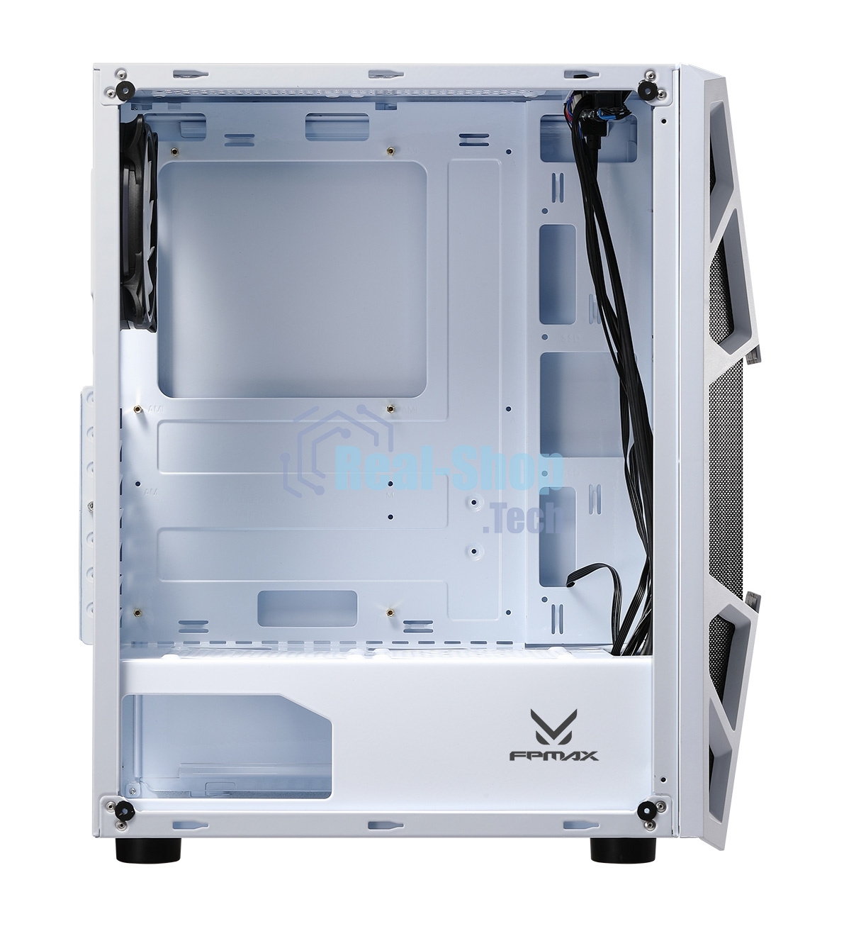 Компьютерный корпус AeroCool/Formula CL-3303W RGb белый без БП ATX 6x120мм 2xUSB 2.0 1xUSB 3.0 audio bott PSU