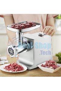 Мясорубка электрическая Kitfort KT-2108 1800Вт серебристый