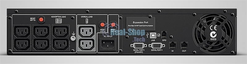 Источник бесперебойного питания CyberPower PR1000ELCDRT2UA / 1000ВА / 900Вт / USB/RS-232/Dry/EPO/SNMPslot/RJ11/45 (8x 320 IEC С13)