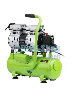 Компрессор безмаслянный малошумный Сибртех МБ 750/10,750 Вт, 10 л, 150 л/мин