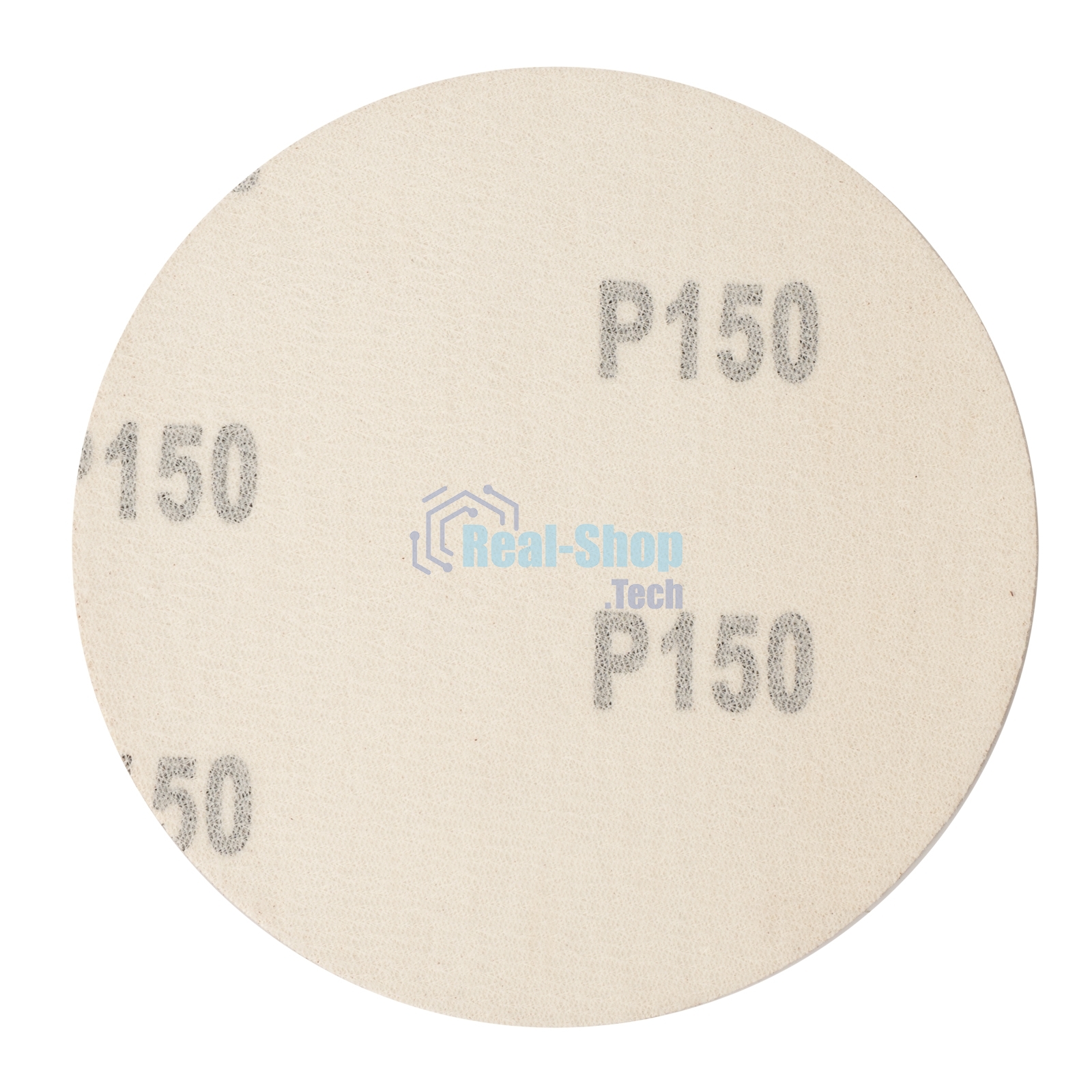 Круг абразивный Сибртех на ворсовой подложке под 