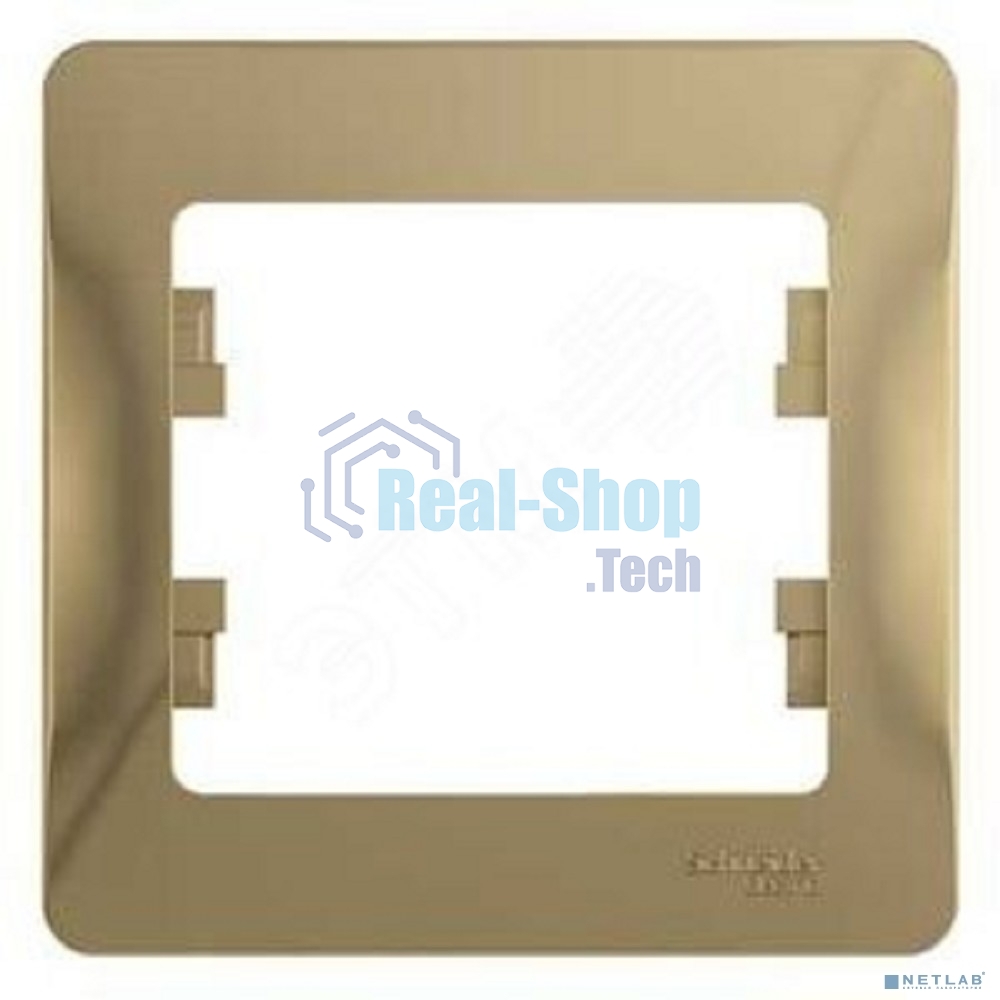 Рамка 1-м Glossa титан SchE GSL000401