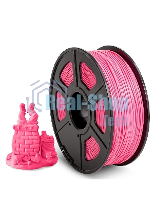 Филамент NVPrint ABS Pink для 3D печати диаметр 1.75мм длина 330 метров масса 1 кг