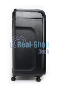 Шредер Heleos УМ32-4 черный/серебристый (секр.P-4) фрагменты 28лист. 32лтр. скрепки скобы пл.карты CD