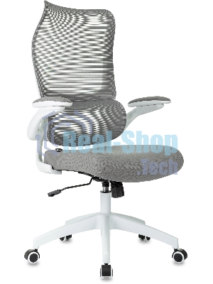 Кресло Бюрократ Sigma WH 1 серый, сетка