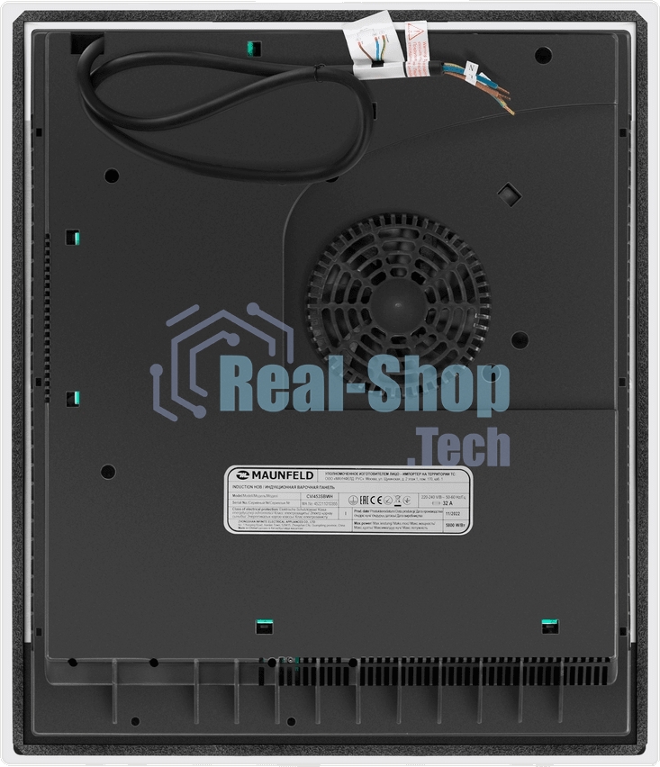 Индукционная варочная панель Maunfeld CVI453SBWH Inverter