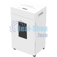 Шредер Cactus CS-SH-K9 белый (секр.P-4) перекрестный 15лист. 48лтр. скрепки скобы пл.карты