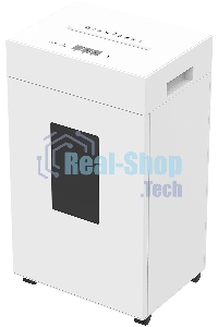 Шредер Cactus CS-SH-K9 белый (секр.P-4) перекрестный 15лист. 48лтр. скрепки скобы пл.карты