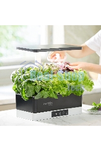 Гидропонная установка Cactus Garden 3л 24Вт черный (CS-LEDPOT-06)