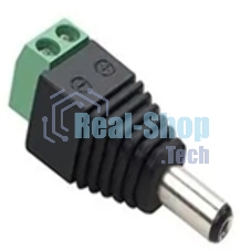 Сборный штекер питания DC 5,5 на 2,1