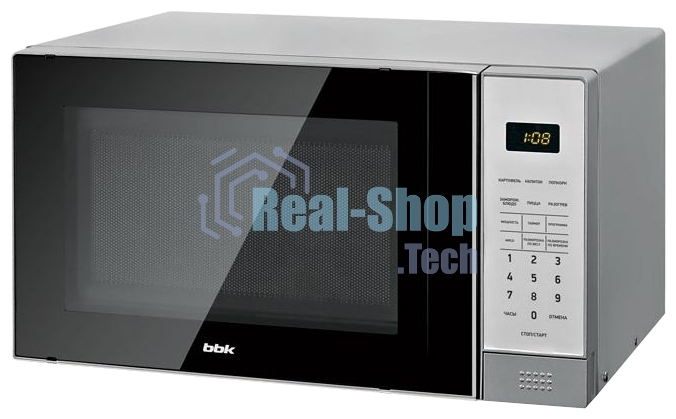 Микроволновая печь BBK 20MWS-729S/BS 20л. 700Вт серебристый/черный