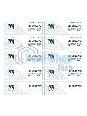 Картридж NVP совместимый NV-106R02773-SET10 для Xerox Phaser 3020/WorkCentre 3025 (1500k) (10 шт)