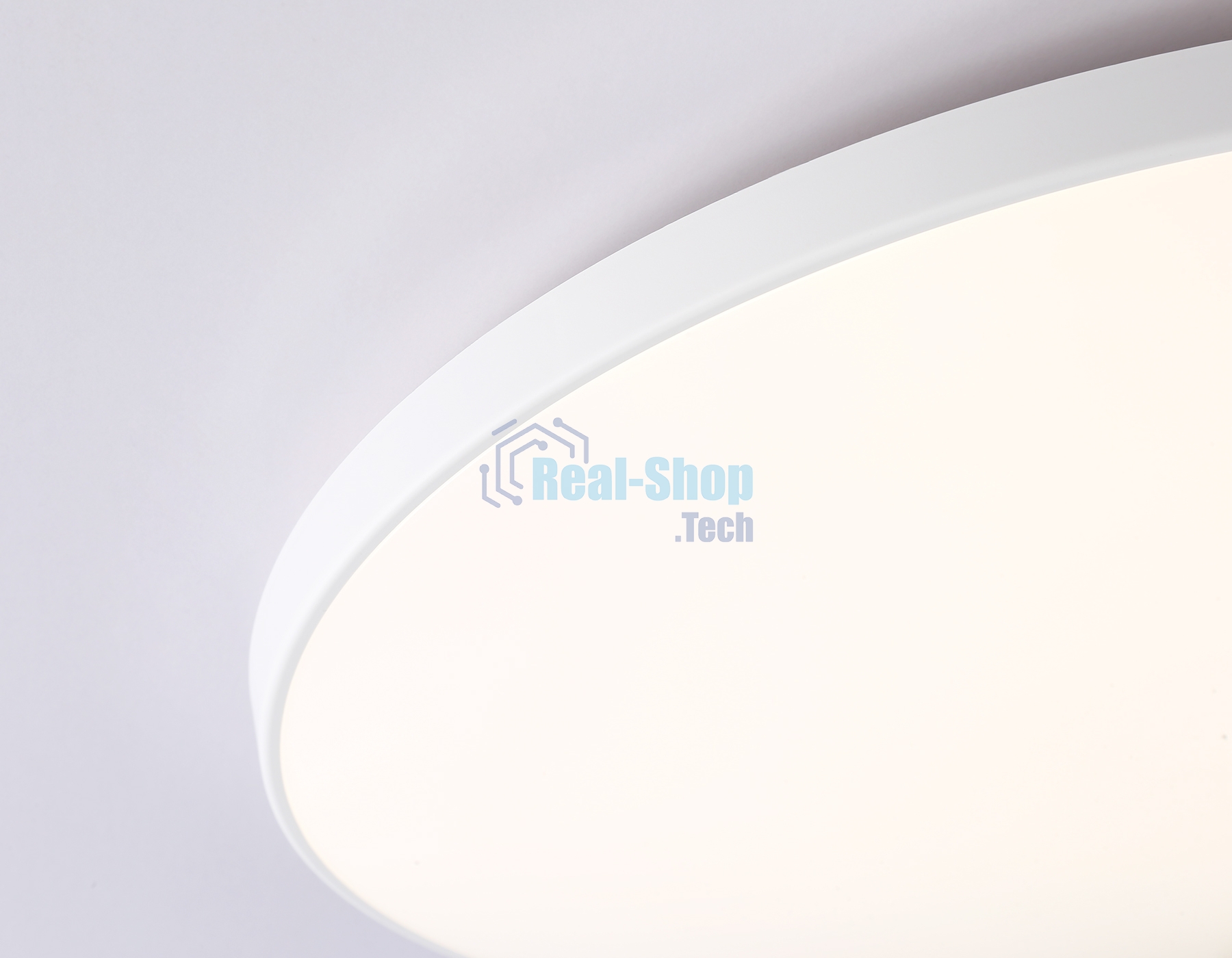Потолочный светодиодный светильник Ambrella light FZ1222 WH белый IP44 24W 4200K D372*55 (Без ПДУ)