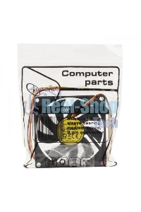 Вентилятор для корпуса Gembird D8015SM-3 черный, 80 мм, 2600 об/мин, 27 дБ, 3 pin