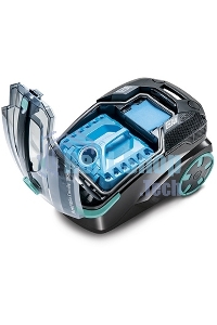 Моющий пылесос Thomas DRYBOX AMFIBIA FAMILY черный/бирюзовый, 325/1700Вт, уборка влажная/сухая, пылесборник контейнер 2.6 л