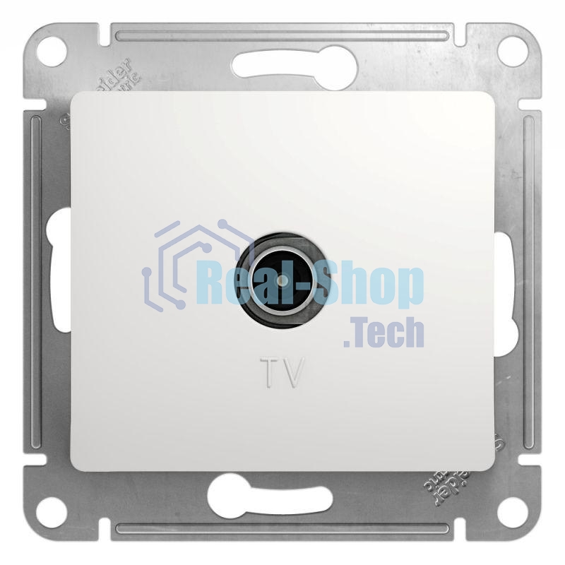 Механизм коннектора TV антены Glossa бел. SchE GSL000193