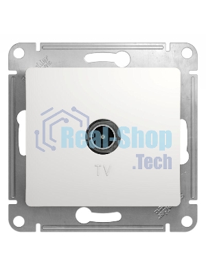 Механизм коннектора TV антены Glossa бел. SchE GSL000193