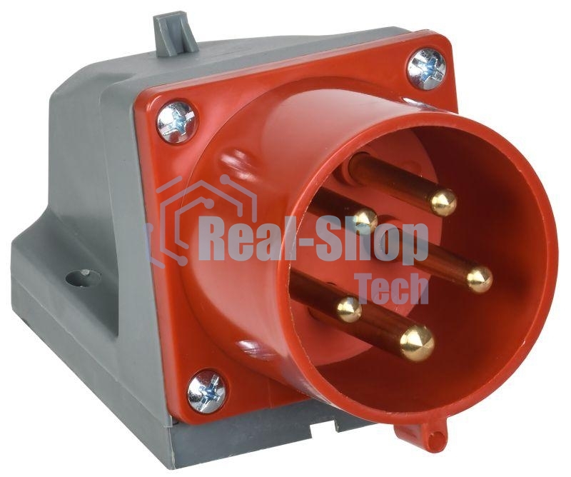 Вилка эл. наруж. уст. 32А 3P+PE+N 380В IP44 ССИ-525 ИЭК PSR52-032-5