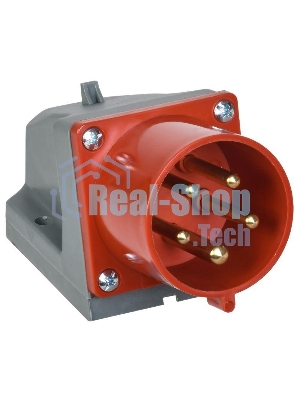 Вилка эл. наруж. уст. 32А 3P+PE+N 380В IP44 ССИ-525 ИЭК PSR52-032-5