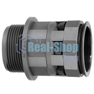 Переходник труба-коробка DN 12мм М20х1.5 полиамид черный IP66 DKC PAM12M20N